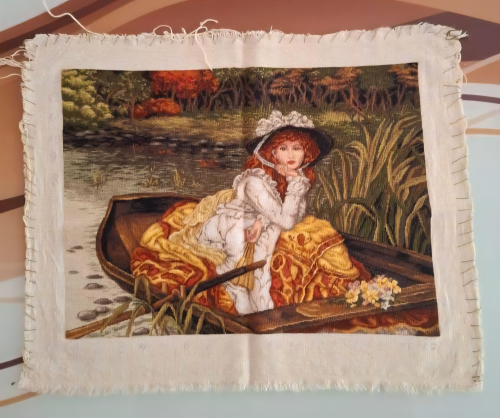 Lady with a boat